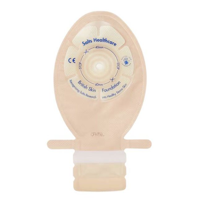 Confidence<sup>®</sup> Comfort Neonatal z Flexifit<sup>®</sup> worek stomijny jednoczęściowy, neonatologiczny, odpuszczalny, przezroczysty, płytka płaska, otwór startowy 8–40 mm